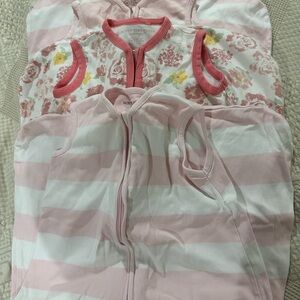 3 Burts Bees Girls Sleep Sacks